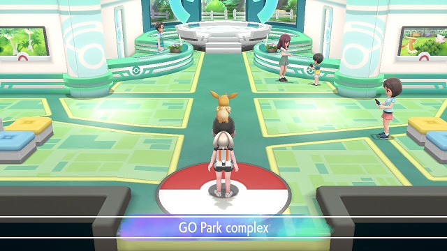 Pokemon Let's Go - Go Park Location complex