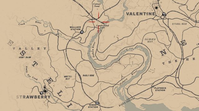 Interactive Red Dead Redemption 2 Map 