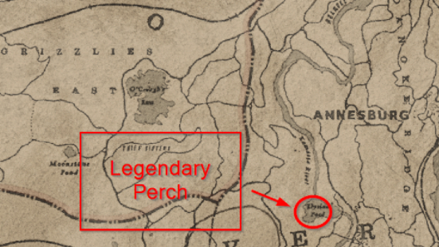 Red Dead Redemption 2 Legendary Perch Location