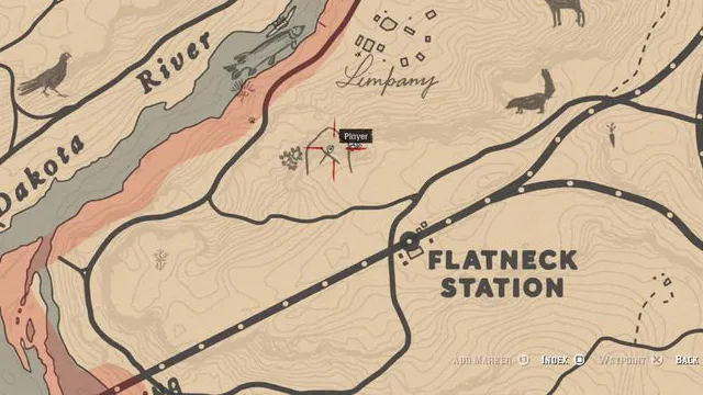 Red Dead Redemption 2 Rock Carvings - Location 6