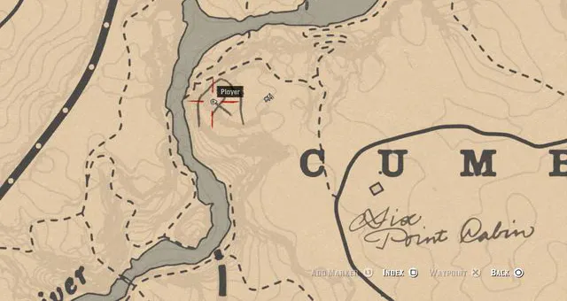 Red Dead Redemption 2 Rock Carvings - Location 7