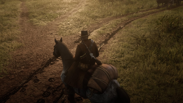 Estrada amaldiçoada faz cavalos pegarem fogo em Red Dead