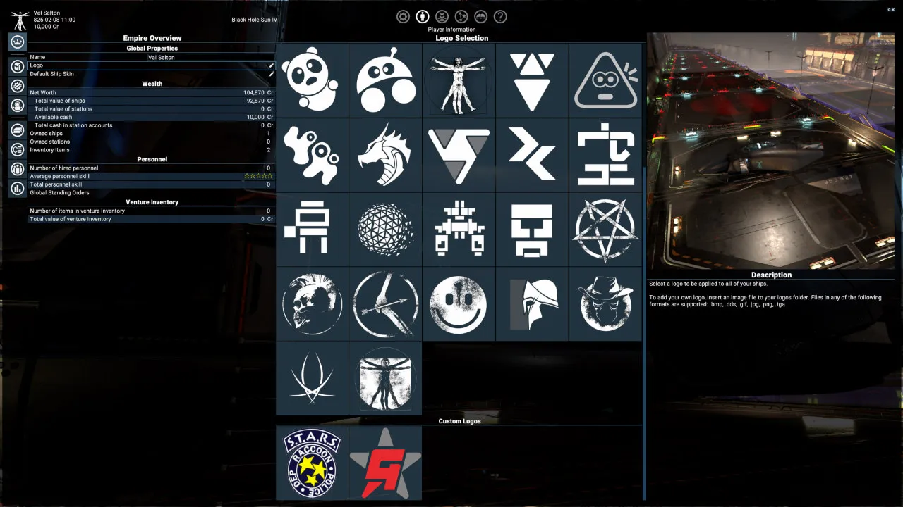 X4 Foundations Custom Logo - How to Use a Custom Logo on Your Ship -  GameRevolution