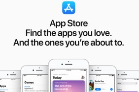 The Apple App Store web page is up.