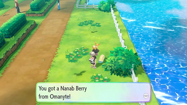 Pokemon Let's Go Berry Types Razz, Nanab, Pinap - What They Do and How To Get Them find item 3