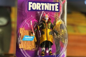 Fortnite toys abound in all directions.