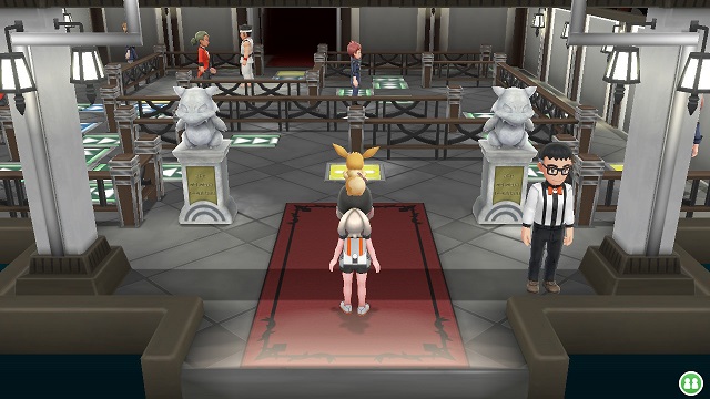 Pokemon Let's Go Gym 8 - Viridian City viridian gym inside viridian