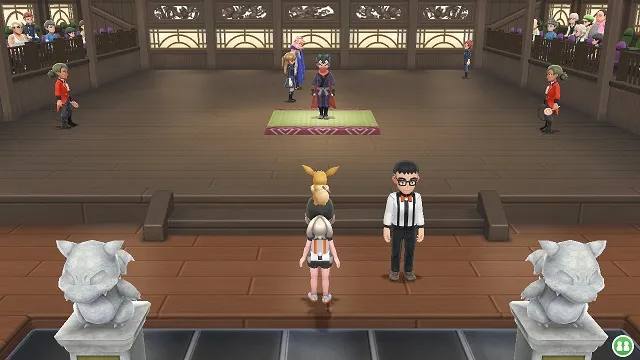 Pokemon Let's Go Gym 5 - Fuchsia City fuschia gym koga