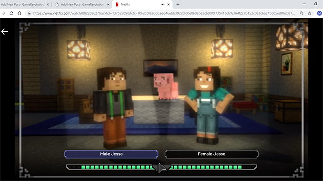 minecraft story mode netflix