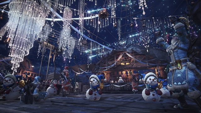 monster hunter winter star event set