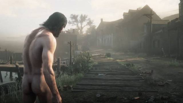 Player Discovers Red Dead Redemption 2 Naked Glitch 2