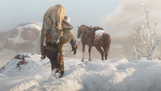 Red Dead Redemption 2 Lost Legendary Pelt Red Dead Redemption 2 Missing Legendary Animal Pelt - GameRevolution