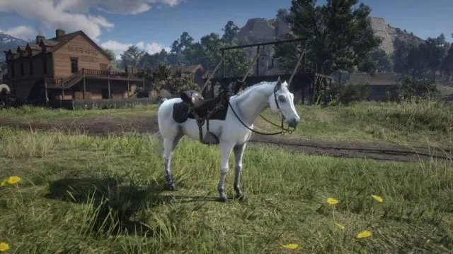 red dead redemption 2 white arabian horse breed