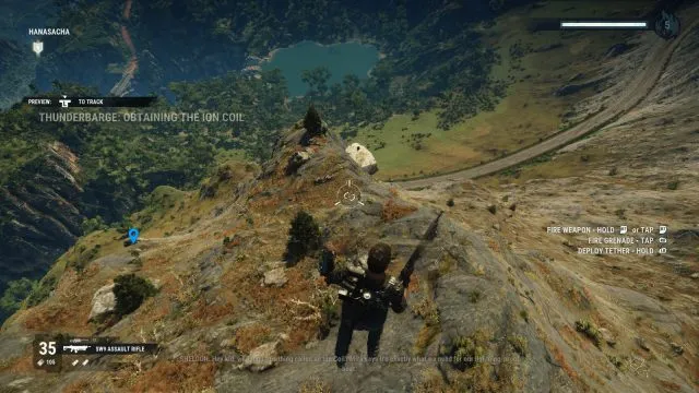 How to Play the Just Cause 4 Getting Over It Minigame mountain