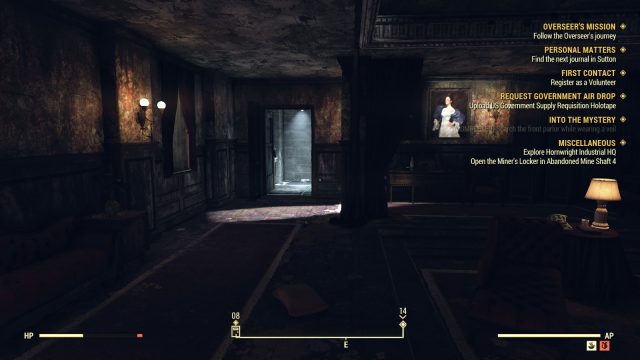 Fallout 76 riverside manor entrance bug
