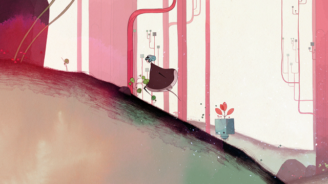 Gris Gameplay Sidescrolling