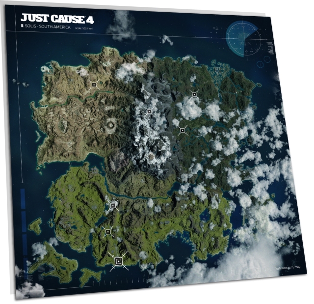 Just Cause 4 Map