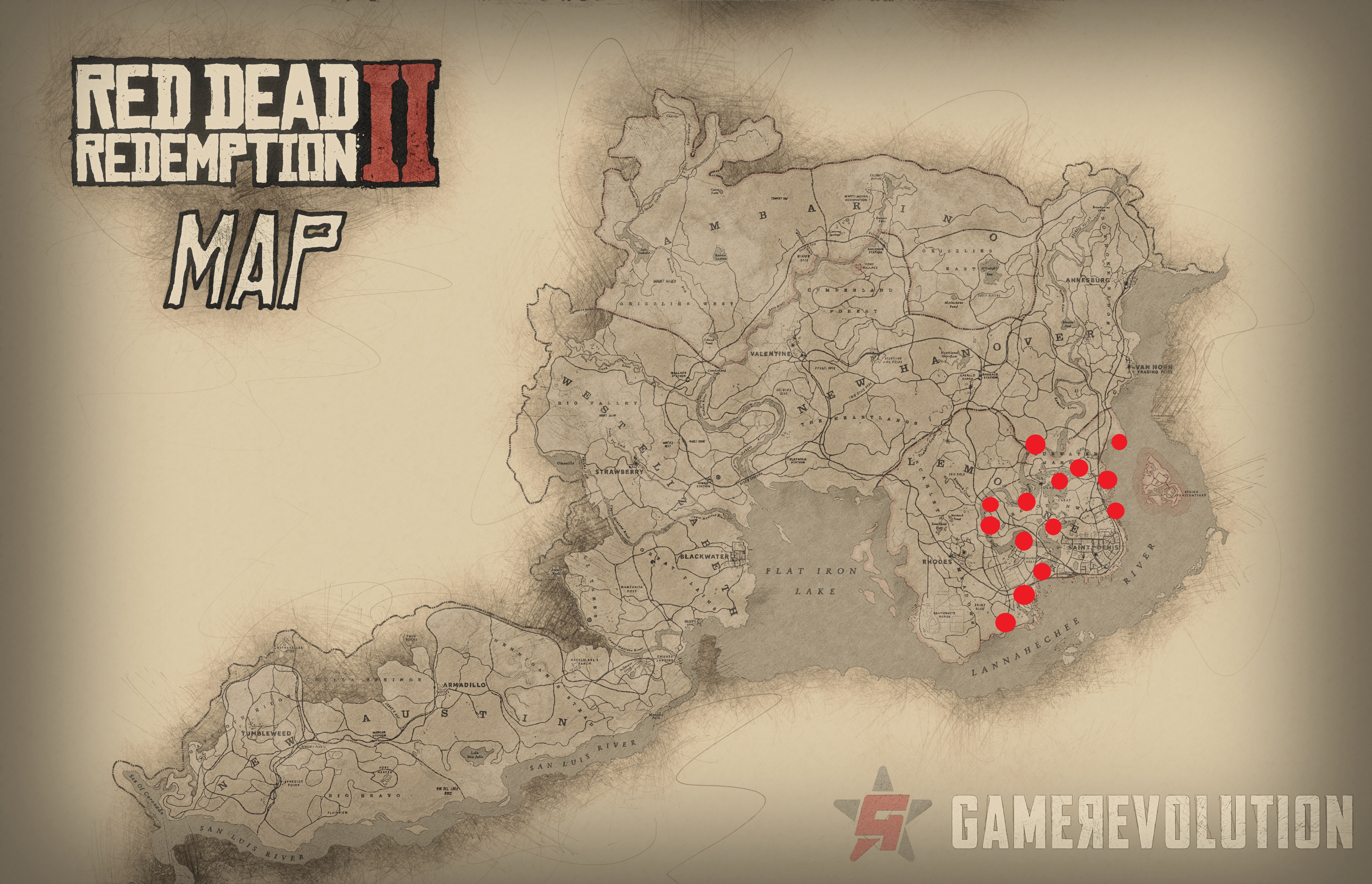 solid matrix fritid Red Dead Redemption 2 Alligator Locations - GameRevolution