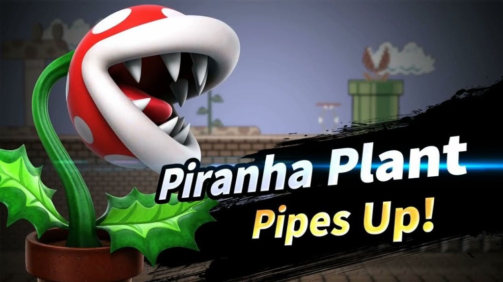 Smash Ultimate Piranha Plant DLC Register Smash Bros Ultimate