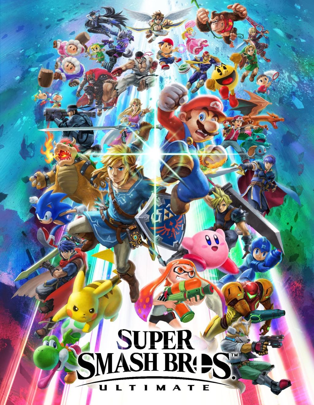 Super Smash Bros Ultimate Box Art