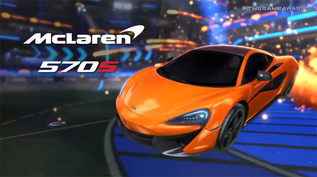 Rocket League McLaren DLC Announced