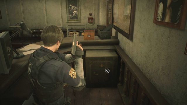 Resident Evil 2 Remake Waiting Room safe code