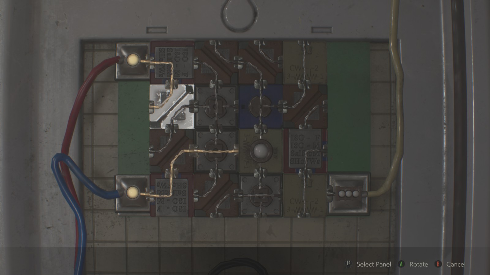 resident evil 2 remake clock tower map