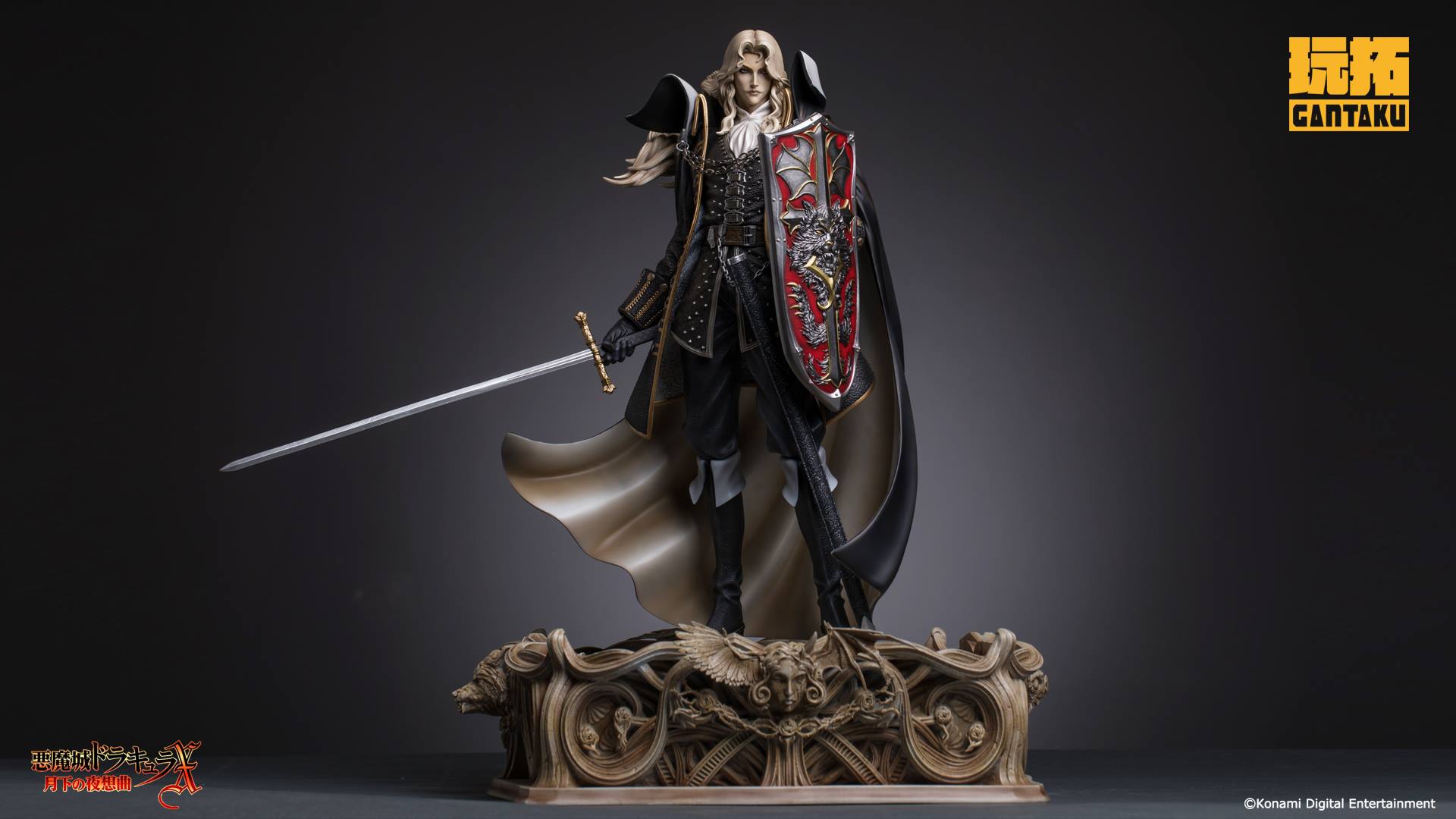 Symphony of the Night Alucard statue.