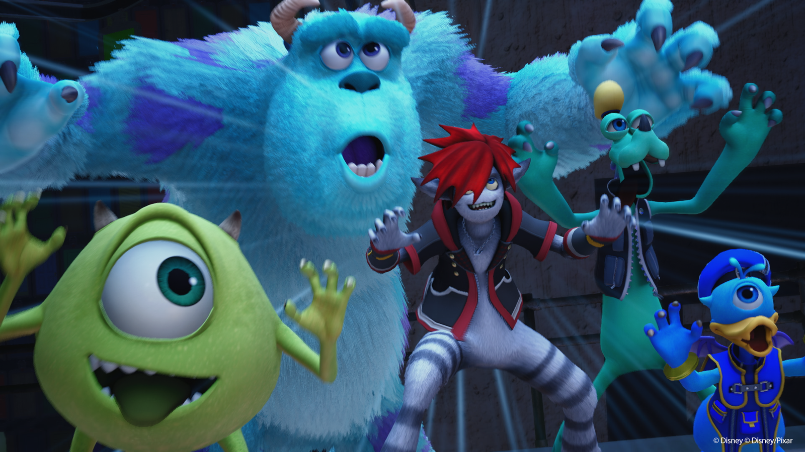 All Kingdom Hearts 3 bosses monsters inc