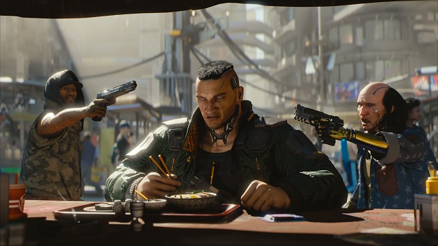Cyberpunk 2077 development began after Witcher 3: Herts of Stone released.