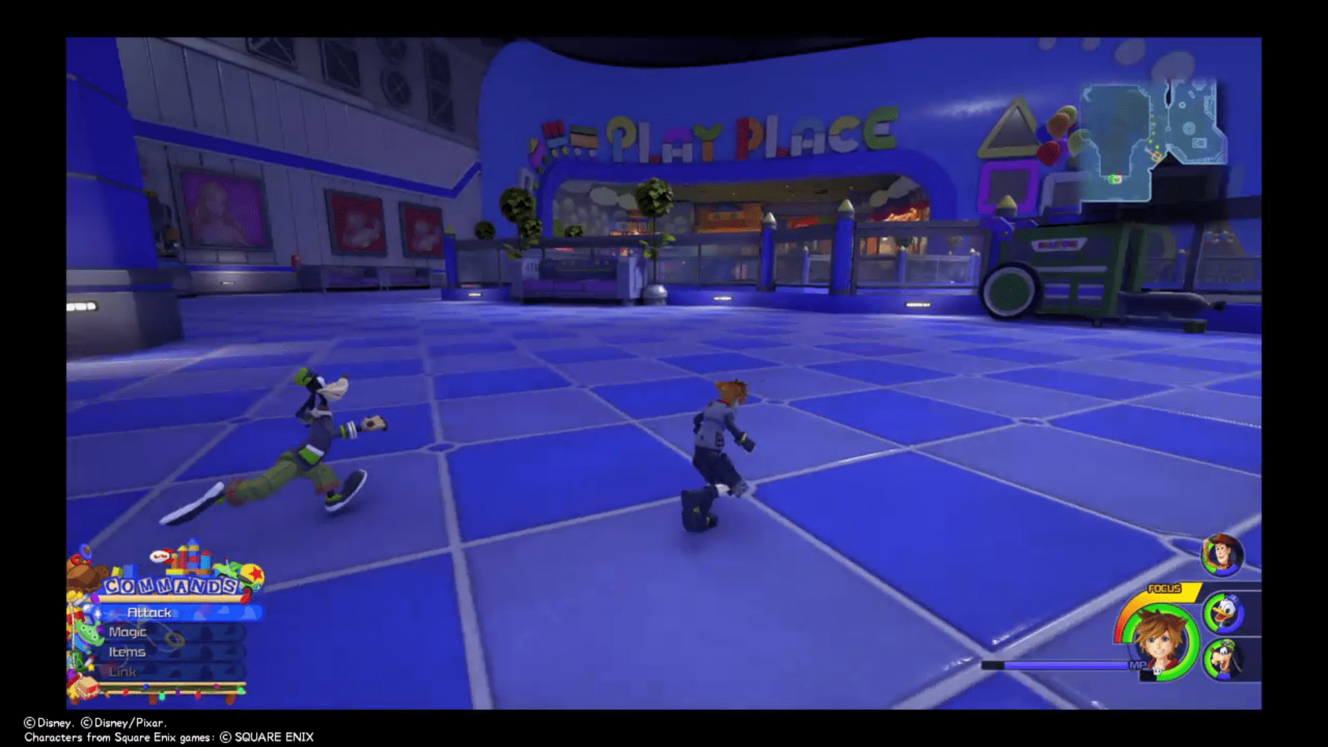 Kingdom Hearts 3 Find Buzz Where is the Toy Story Kid Korral location