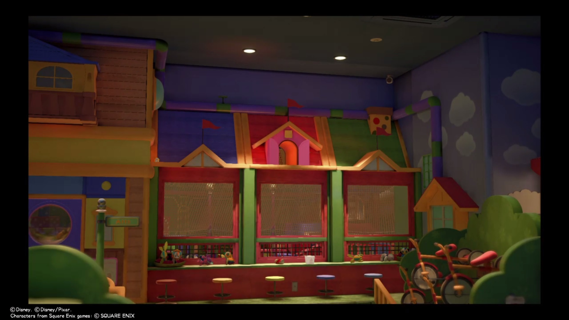 Kingdom Hearts 3 Find Buzz Where is the Toy Story Kid Korral location