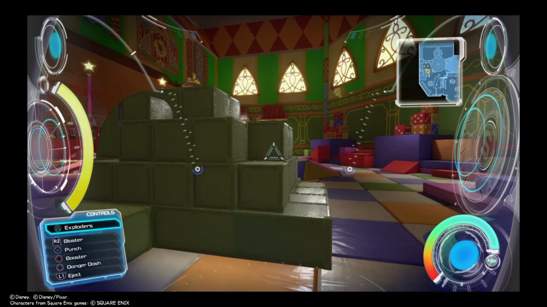 Kingdom Hearts 3 Find Buzz Where is the Toy Story Kid Korral location