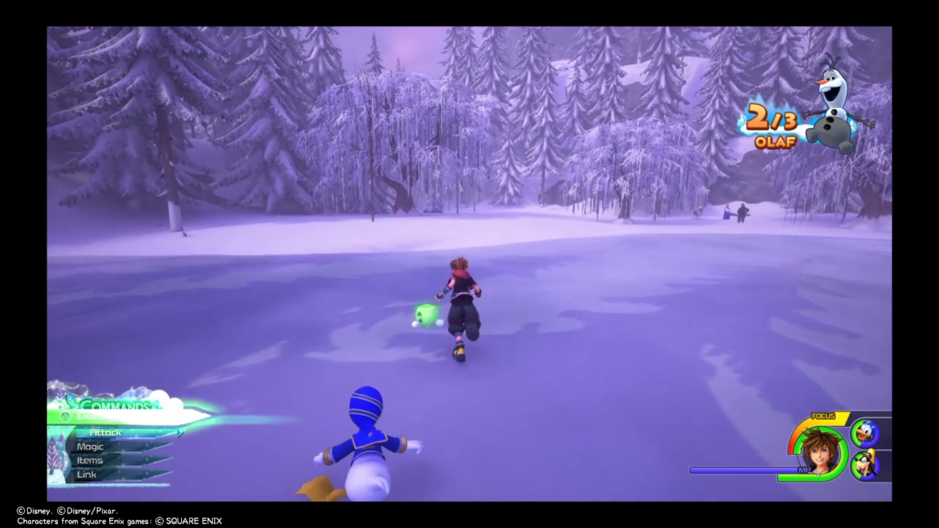 Kingdom Hearts 3 Olaf Pieces location legs