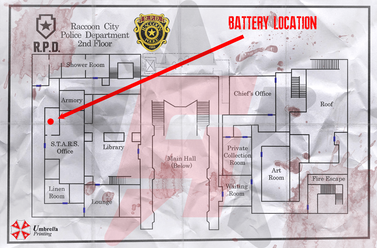 Precipice Dodge forslag Resident Evil 2 C4 Detonator and Battery location - GameRevolution