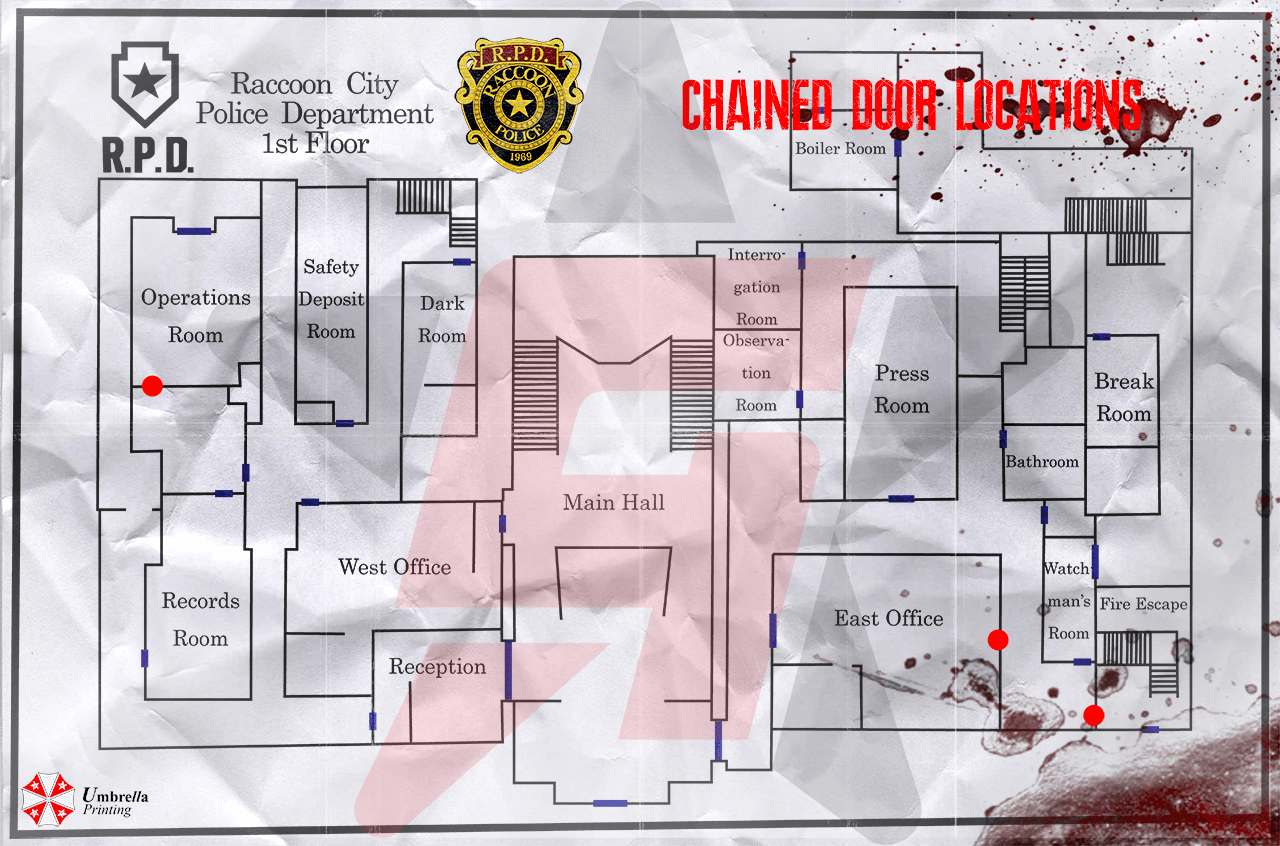 Resident Evil 2 Bolt Cutters location How to cut chains on doors