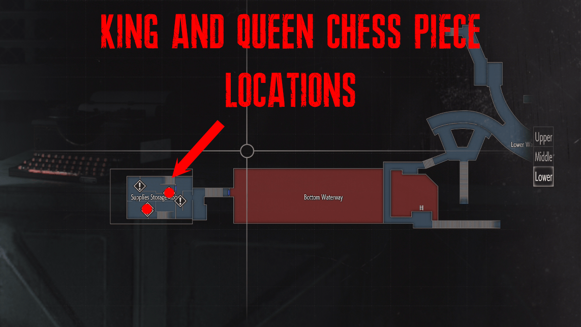 Resident Evil 2 Chess Piece Locations Where to Find the Rook, King