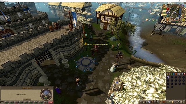 RuneScape Birthday celebrations for its 18th year online.