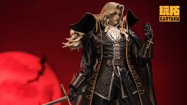 Castlevania: Symhony of the Night Alucard statue.