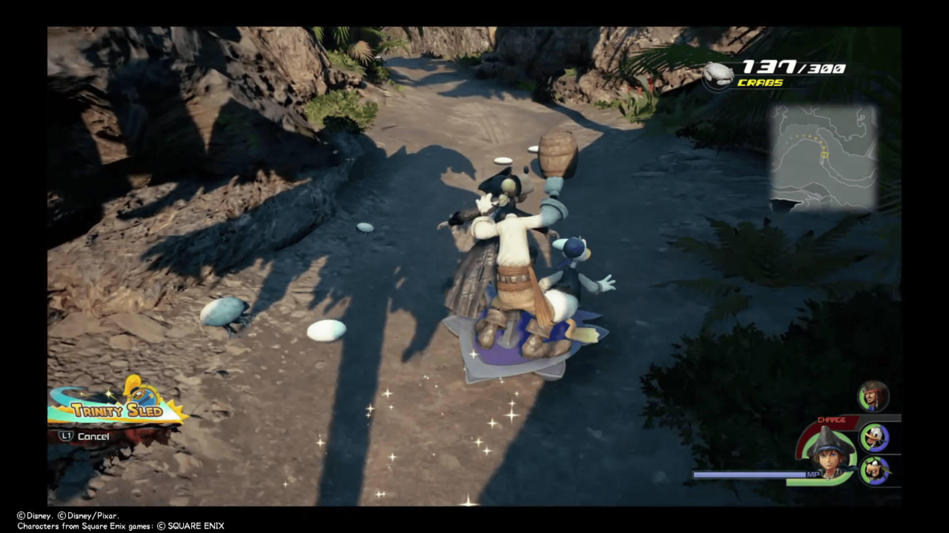 Kingdom Hearts 3 White Crabs location GameRevolution