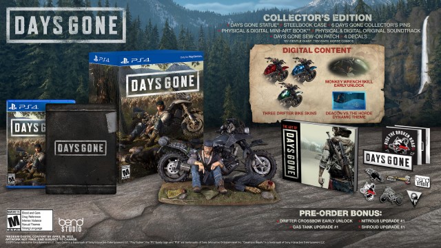 Days Gone Special Edition - collector's edition