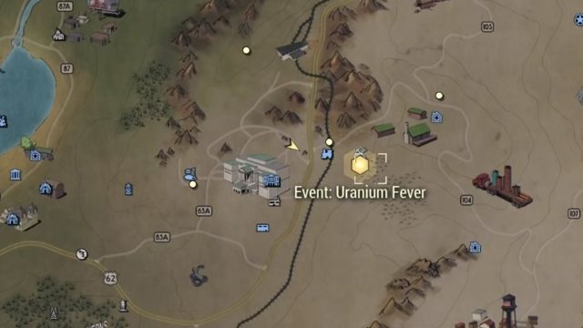 Fallout 76 Uranium Fever Map