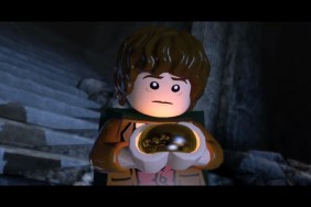 LEGO Lord of the Rings Frodo with the One Ring.