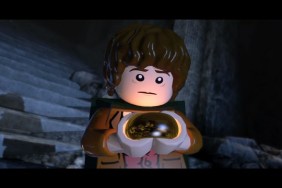 LEGO Lord of the Rings Frodo with the One Ring.
