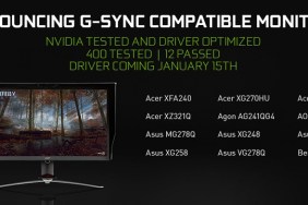 G-Sync compatible monitors from CES 2019.