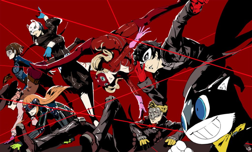 here is what persona 5 would look like for the game boy advance