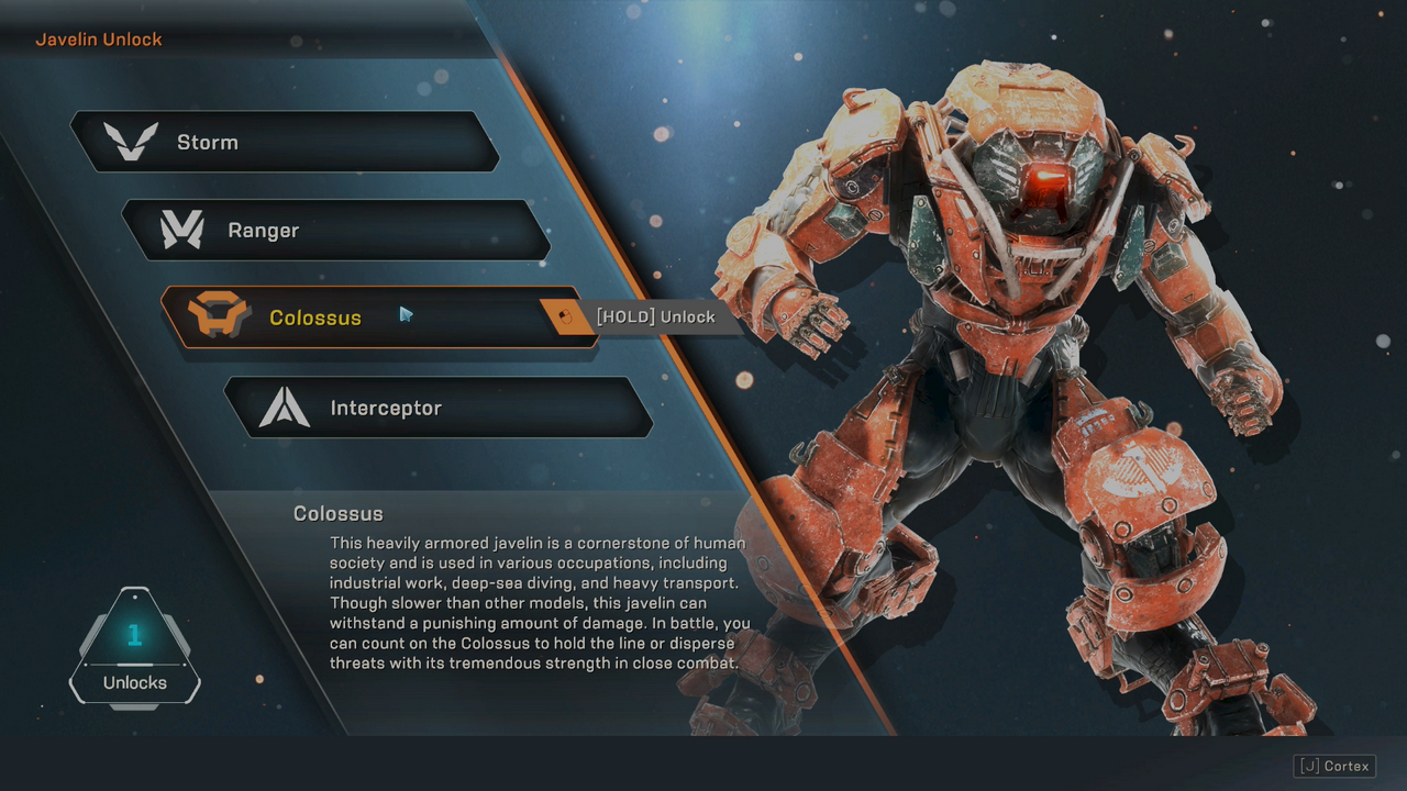Anthem Best Javelin Which Javelin should I pick first? GameRevolution