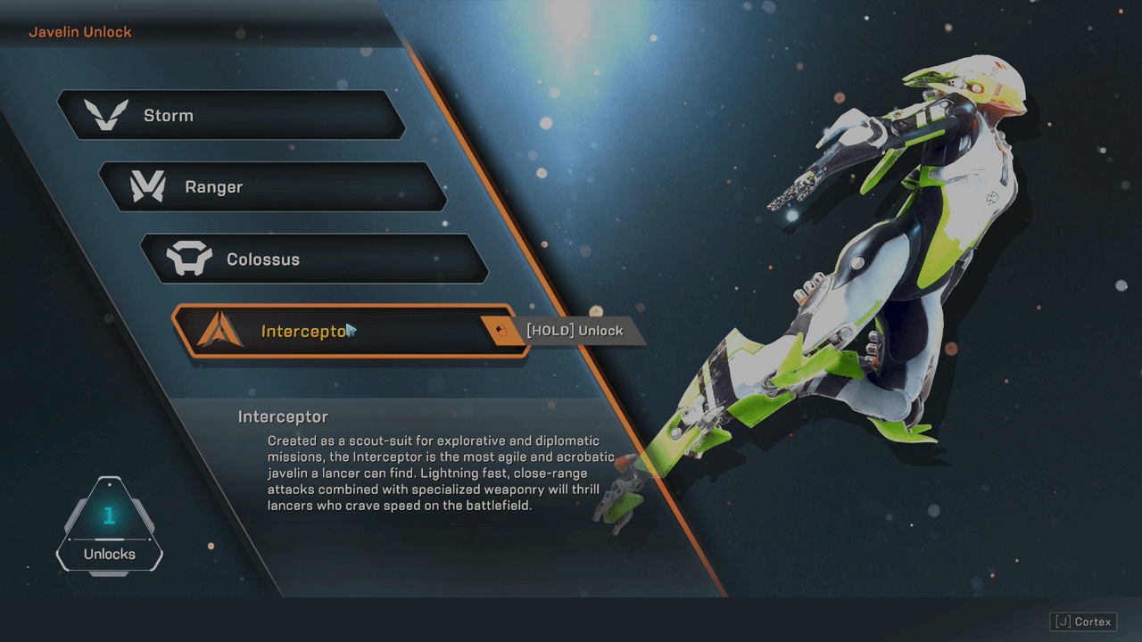 Anthem Best Javelin Which Javelin should I pick first? GameRevolution