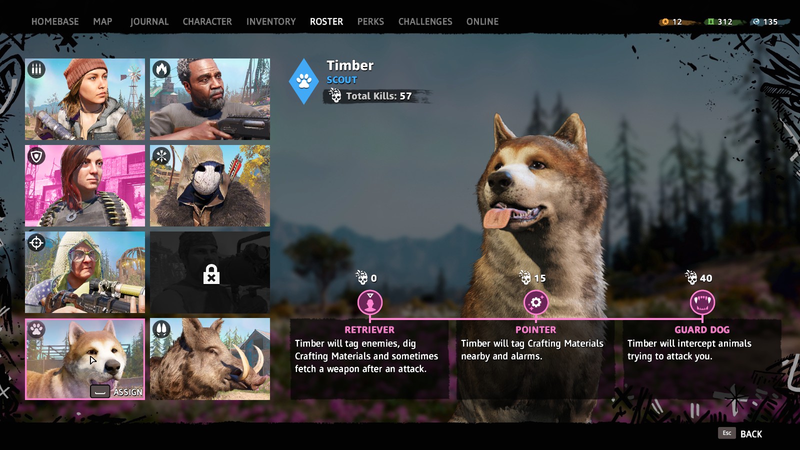 Far Cry New Dawn Dog Partner Location abilities