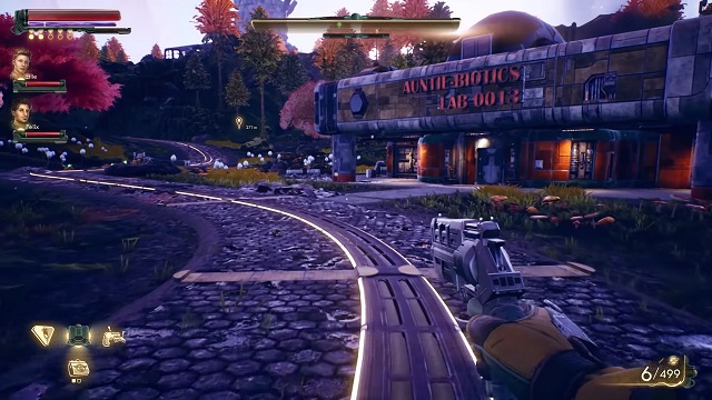 The Outer Worlds gameplay from Obsidian.